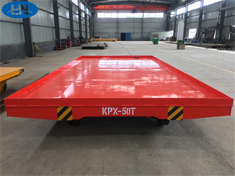 La bonne façon d'utiliser le chariot de transfert ferroviaire électrique