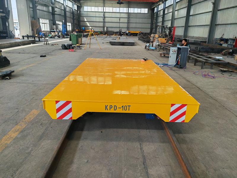 Solution de transport industriel Low Voltage Rail Transfert Trolley