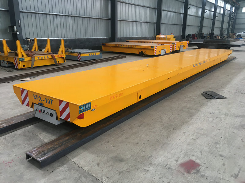 6 tonnes de matériel d'atelier Trolley de transfert ferroviaire