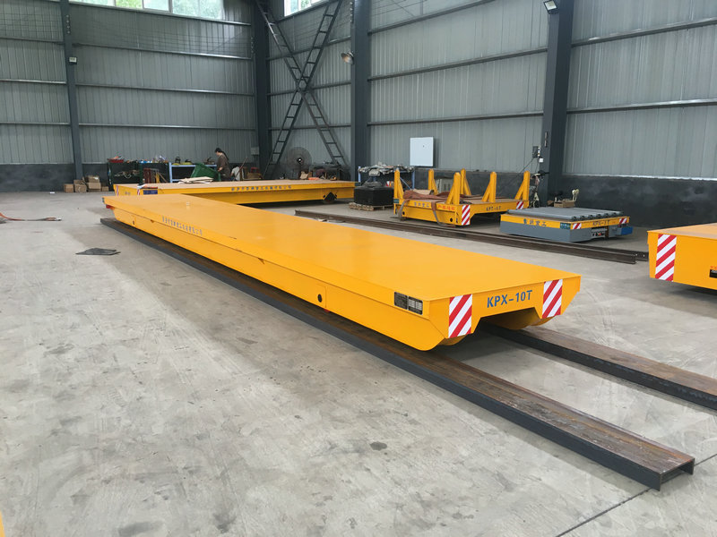 6 tonnes de matériel d'atelier Trolley de transfert ferroviaire