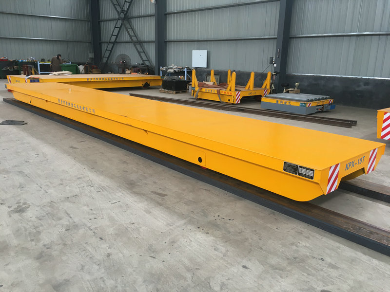6 tonnes de matériel d'atelier Trolley de transfert ferroviaire