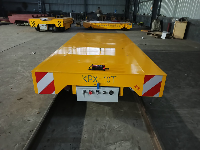 Trolley de transfert ferroviaire à batterie de 10 tonnes