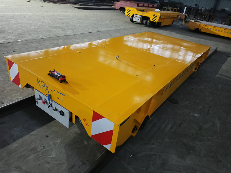 Trolley de transfert ferroviaire à batterie de 10 tonnes