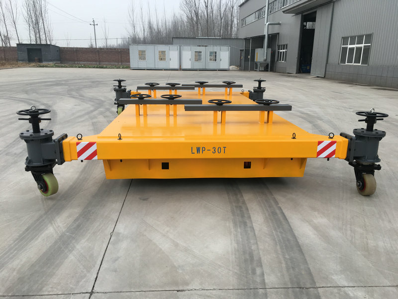 Chariot de transfert de 30 tonnes alimenté par batterie avec stand