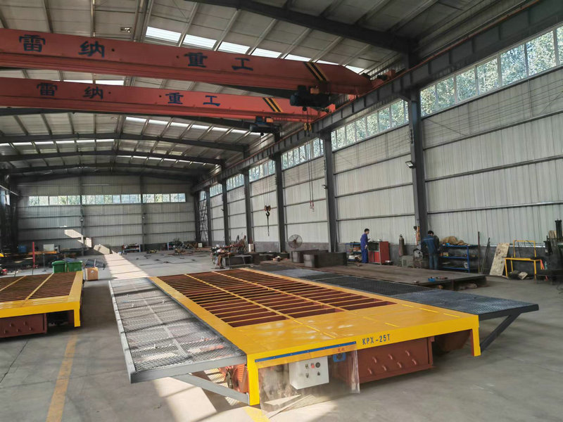 Trolley de transport ferroviaire lourd de 25 tonnes