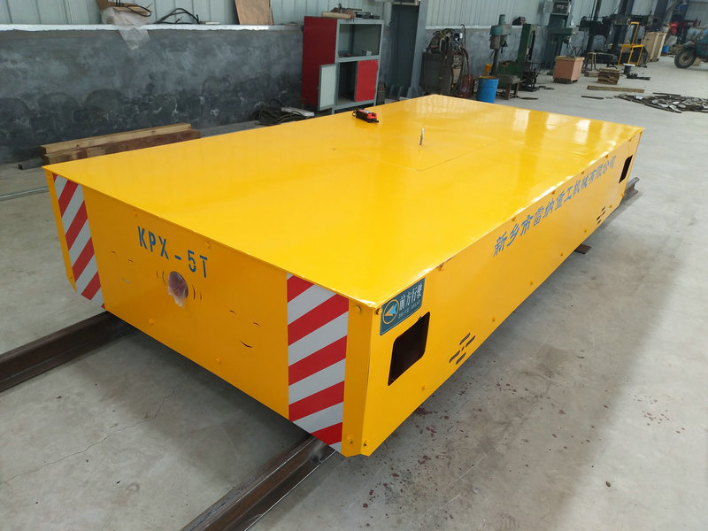 5 Tons Batterie Rail Matériaux Transfert Tracteur Carton