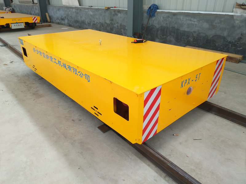 5 Tons Batterie Rail Matériaux Transfert Tracteur Carton