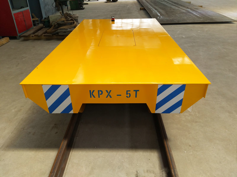 Pipe d'acier 5 Tons Batterie Rail Transfert Trolley