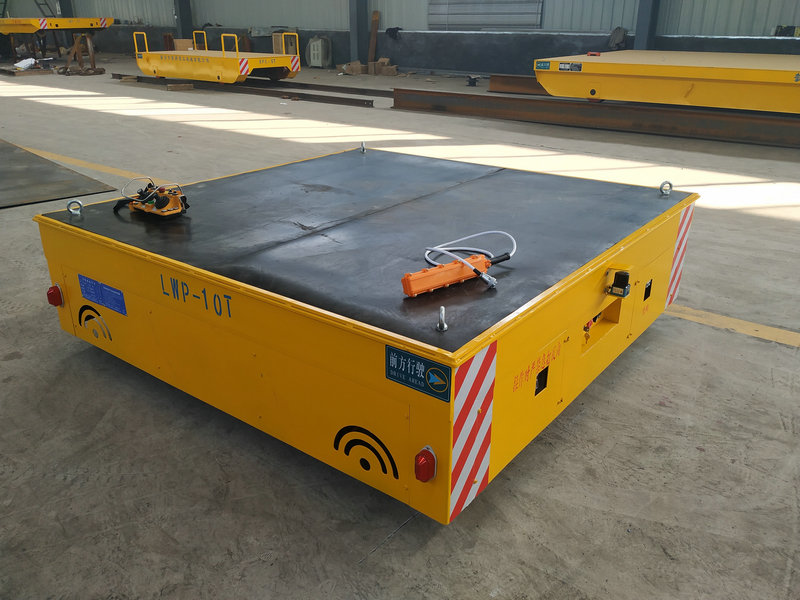 Chariot de transfert sans trace intelligent de 10 tonnes pour l'industrie manufacturière