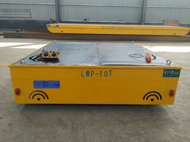 Chariot de transfert sans trace intelligent de 10 tonnes pour l'industrie manufacturière