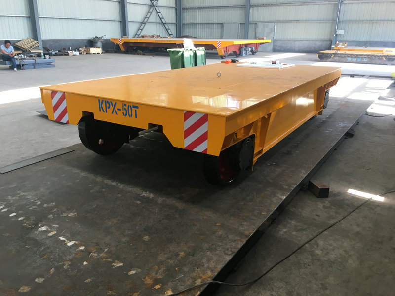 Chariot de transfert de matériel de chargement lourd à distance
