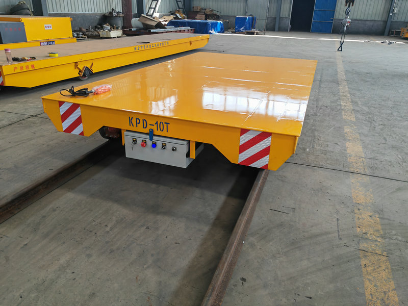 Solution de transport industriel Low Voltage Rail Transfert Trolley
