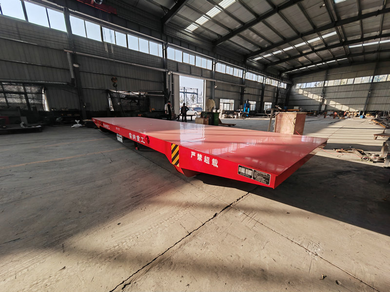 Trolley de transfert de rail d'acier à basse tension de 20 tonnes
