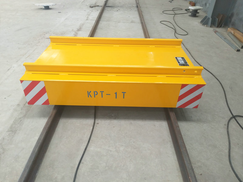 Cable Reel Powered Warehouse Flat Car sur Rail avec contrôle à distance