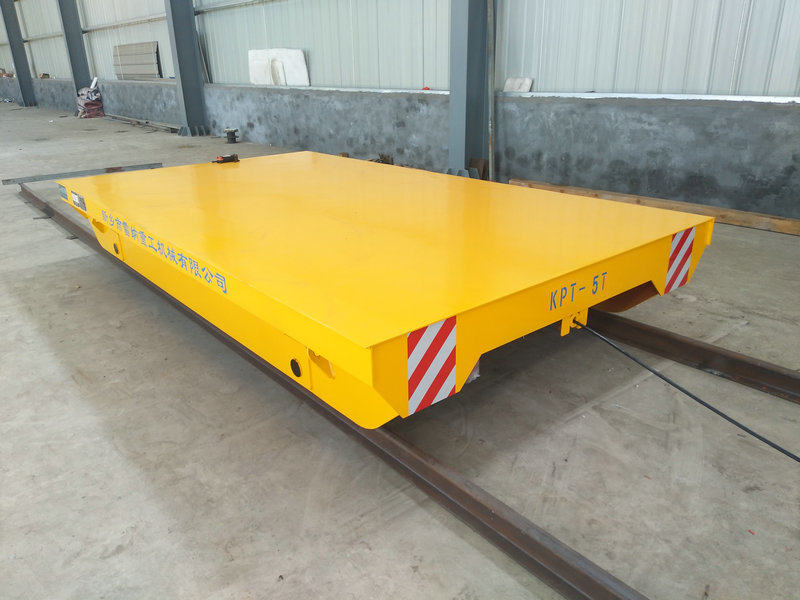 Track d'atelier Cable Reel Rail Car Transport 5 tonnes de charge