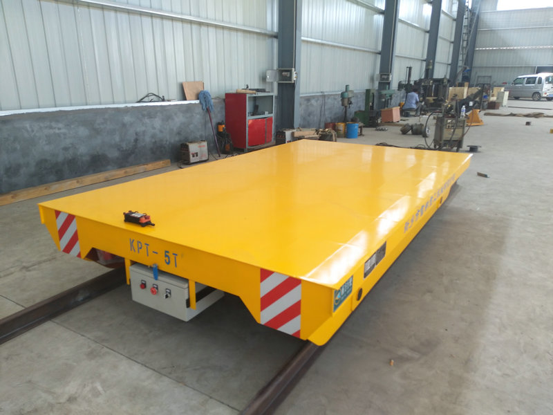 Track d'atelier Cable Reel Rail Car Transport 5 tonnes de charge