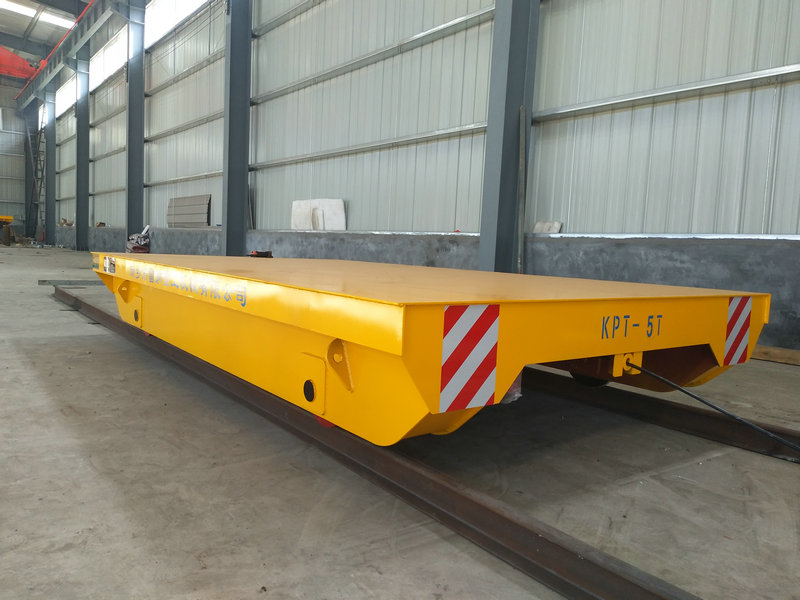 Track d'atelier Cable Reel Rail Car Transport 5 tonnes de charge