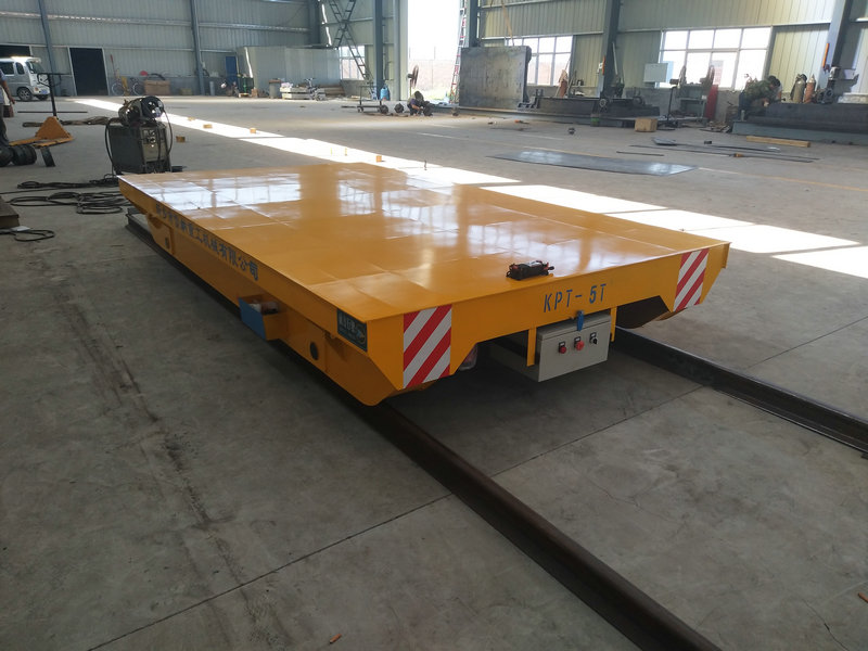 Track d'atelier Cable Reel Rail Car Transport 5 tonnes de charge